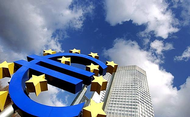 Imagen exterior del Banco Central Europeo.