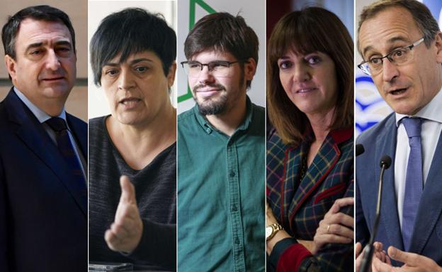 La mayoría de los partidos vascos son críticos con el balance de la Constitución