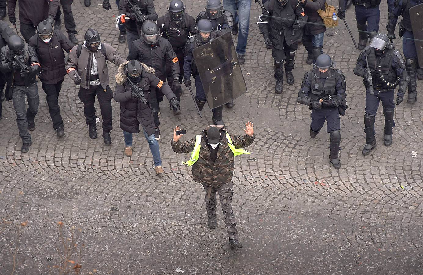 Fotos: Disturbios en París en las protestas de los &#039;chalecos amarillos&#039;