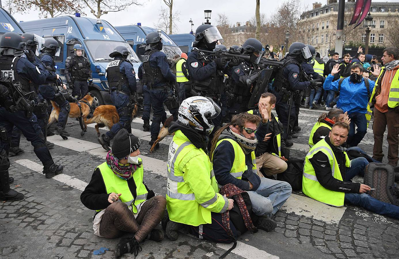 Fotos: Disturbios en París en las protestas de los &#039;chalecos amarillos&#039;