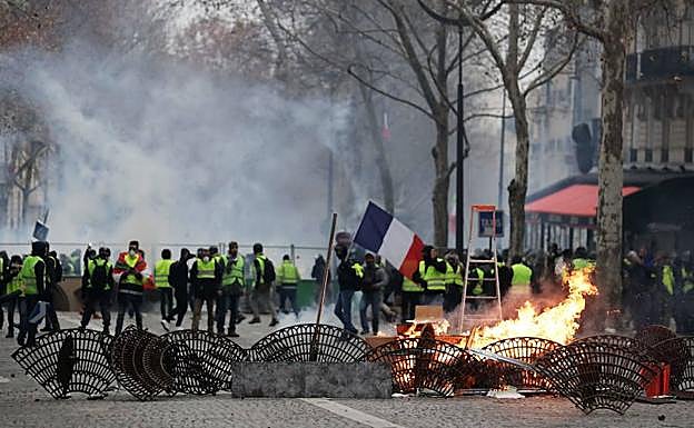 Los enfrentamientos se han repetido durante toda la jornada del sábado.