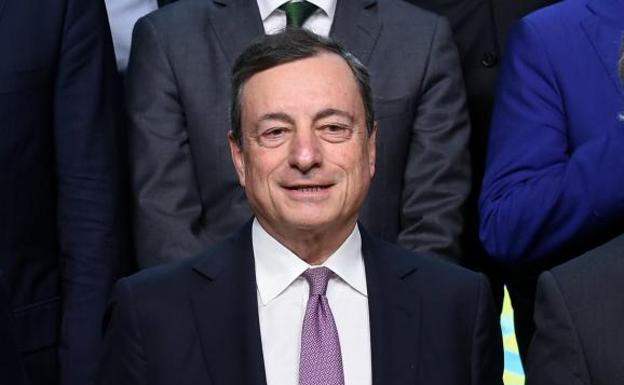 El presidente del BCE, el italiano Mario Draghi.