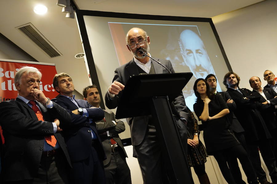 Fotos: La presentación de la plancha de Elizegi en imágenes