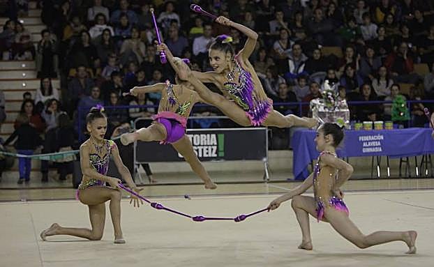Un momento de la gala navideña celebrada en Mendizorroza en una imagen de archivo