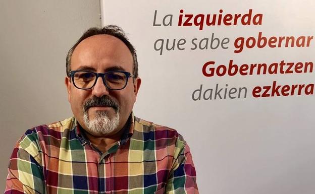 Juan Carlos Martínez, candidato a la Alcaldía por el PSE de Leioa
