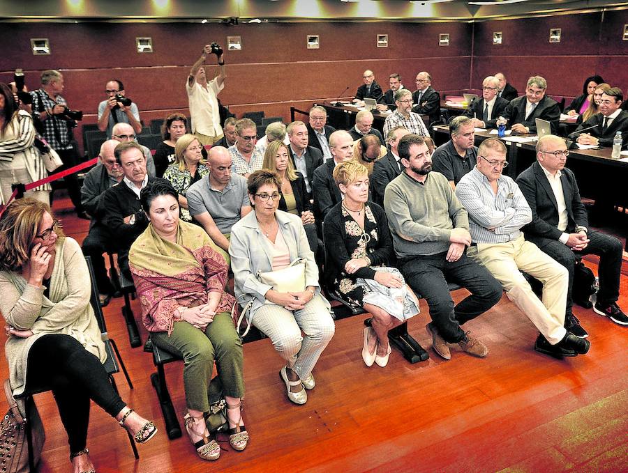 26 procesados. Más de once meses ha durado el juicio#que esta semana quedó visto para sentencia.