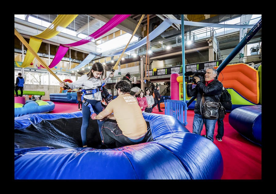 Fotos: Así es el Parque Infantil de Navidad (PIN) de Vitoria, que vuelve a Hegoalde