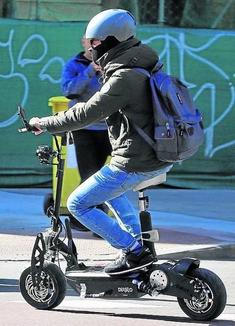 Imagen - Uno de los patinetes más potentes. :: F. Alvarado