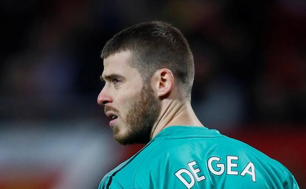 El portero David De Gea.