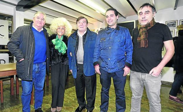 Juan Manuel Delgado, Berta Longás, Matías González, Íñigo Salinas y Luis Alberto Ochoa.