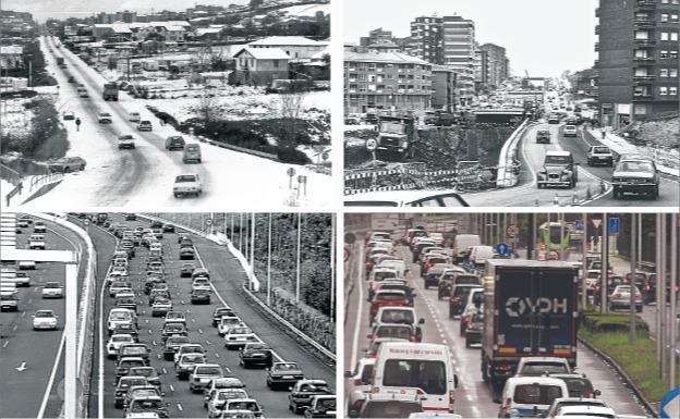 Historia. En 1985 solo tenía un carril por sentido. Las obras se realizaron sin cortar el tráfico. Las colas volvieron a hacerse notar al poco de inaugurarse. Ahora tiene más usuarios que nunca. 