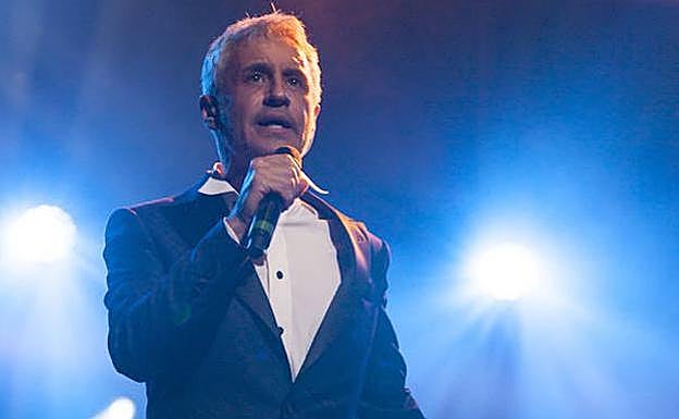 Sergio Dalma, durante su concierto en el Euskalduna el pasado mes de febrero.