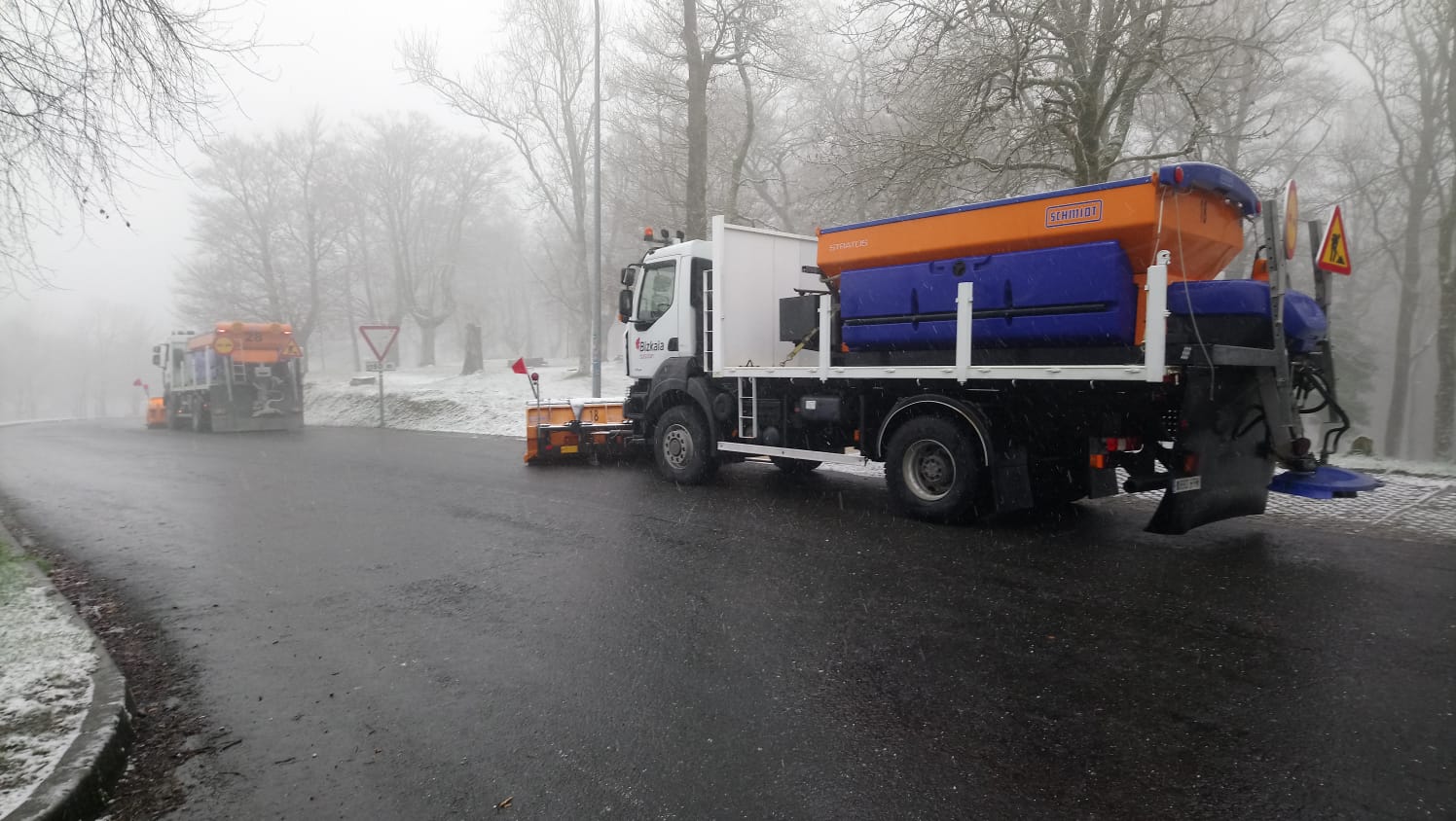 Fotos Primeros copos de nieve en