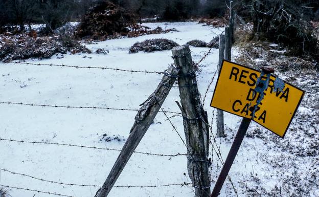 Los primeros copos de 2019 se han asomado este jueves por algunos puertos de la red viaria alavesa.