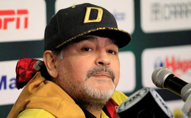 Diego Armando Maradona, en una imagen de noviembre de 2018. 