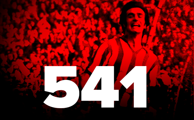 Leyenda. Txetxu Rojo es historia viva del Athletic y uno de sus grandes mitos. Además, ha desarrollado toda su carrera en el club de su vida. 17 temporadas.