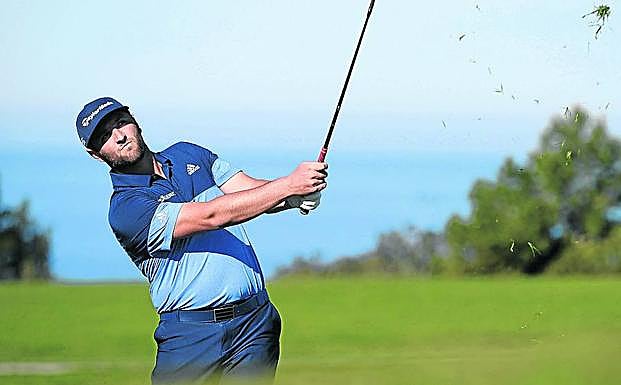 Rahm jugó muy sólido y agresivo durante toda la jornada en el campo Norte de Torrey Pines.
