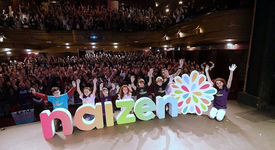 Acto de presentación de la asociación Naizen.