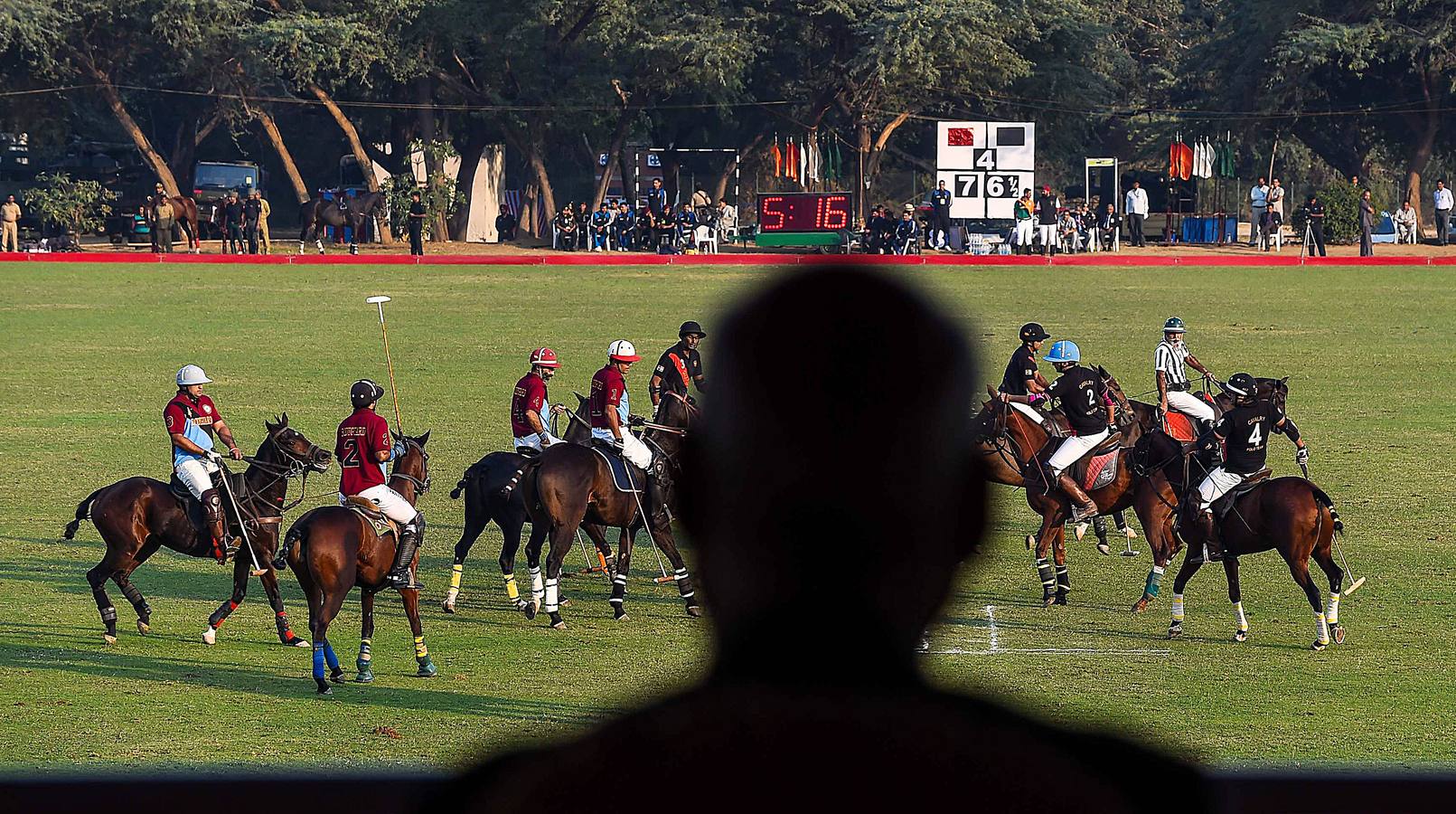 Los llamados «guardaespaldas del presidente» son una selecta unidad de caballería india compuesta por 200 miembros, asignada durante siglos a las personalidades del país. Para formar parte de este grupo de élite, que montará los mejores caballos y vestirá los más llamativos uniformes, los aspirantes deben medir al menos 1,82, tener apariencia agradable y una reputación fuera de dudas. Sin embargo, a pesar de la pompa y el nombre, los guardaespaldas no protegen al presidente: su seguridad corre a cargo de la policía de Delhi.