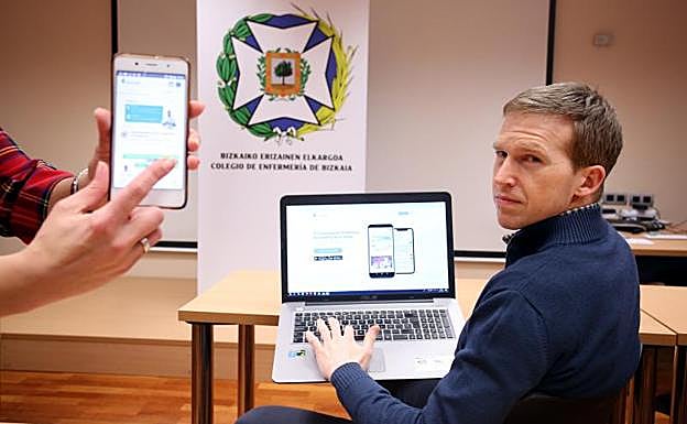 Carlos Valdespina, de SalusPlay, presenta la herramienta.