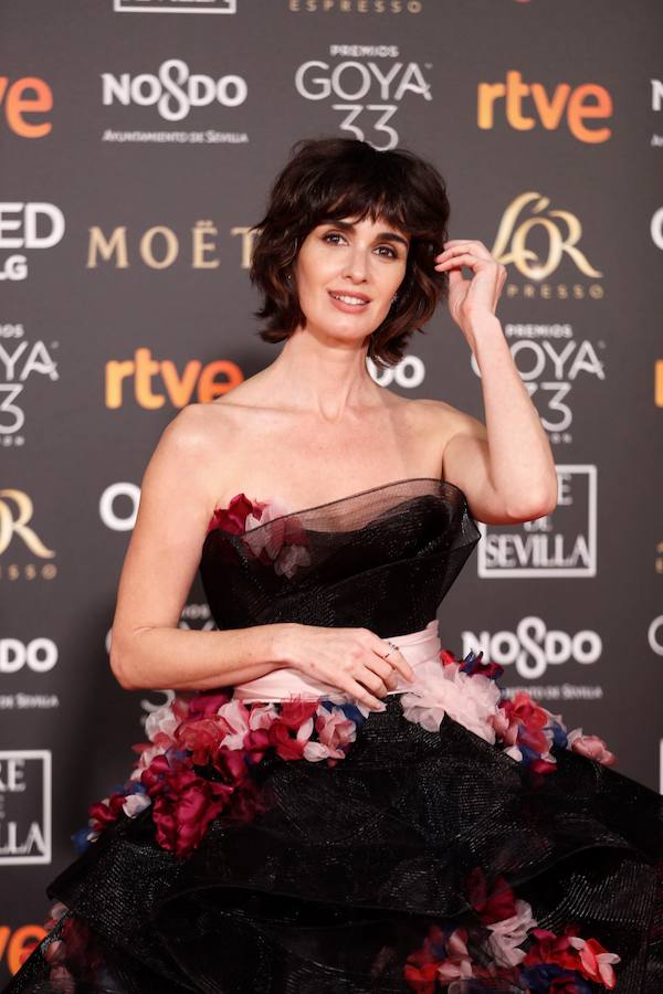 Los mejores vestidos de la alfombra roja en la  Gala de entrega de los Premios Goya 2019 .