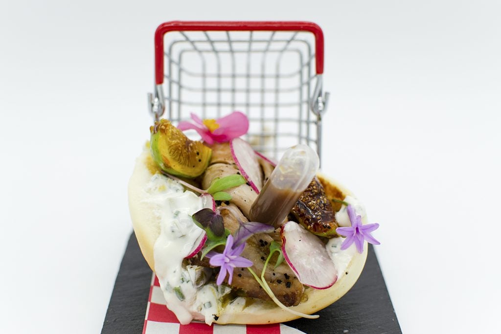 Finalista: PICKNICK CON BAO. Bar ZUREKIN. Diputación, 8 · Bilbao