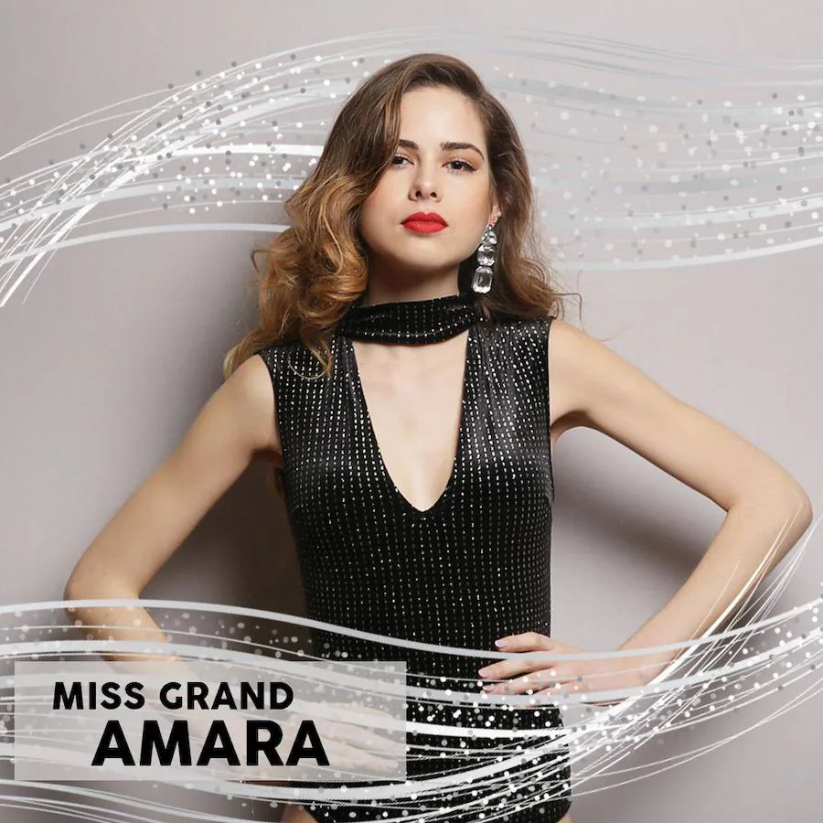 Yaiza Etxaniz, miss grand Amara.