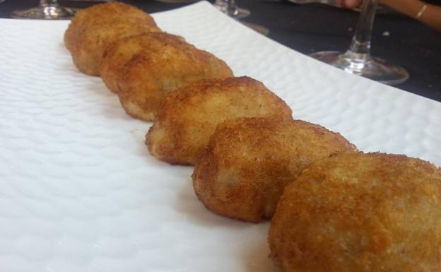 Croquetas del Tobiko, en Toledo.