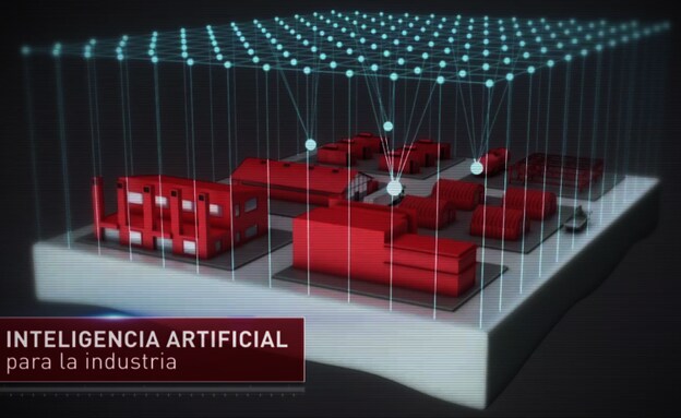 Simulación del gemelo digital desarrollado por Semantic Systems.