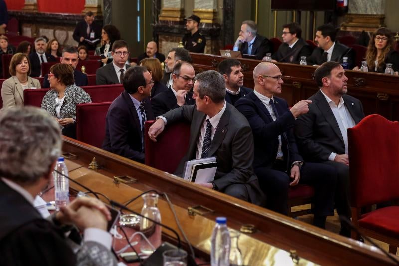 Comienza en el Tribunal Supremo el juicio por el proceso independentista en Cataluña.