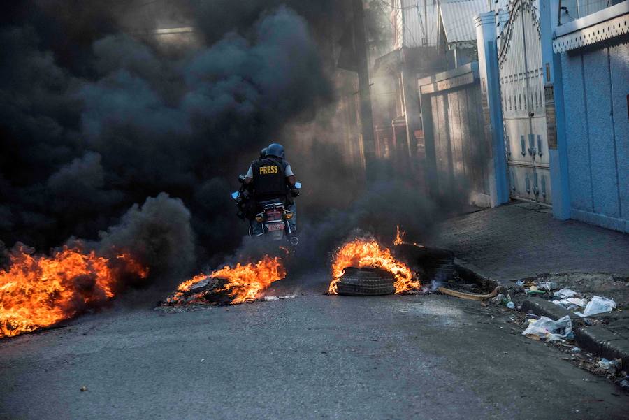 Puerto Príncipe protagonizó este miércoles importantes altercados que han dejado al menos nueve muertos