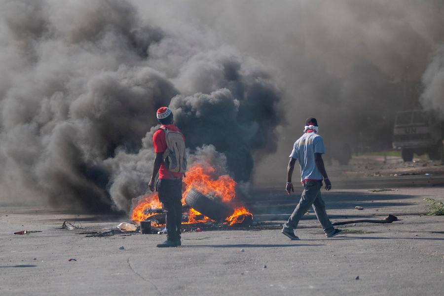 Puerto Príncipe protagonizó este miércoles importantes altercados que han dejado al menos nueve muertos