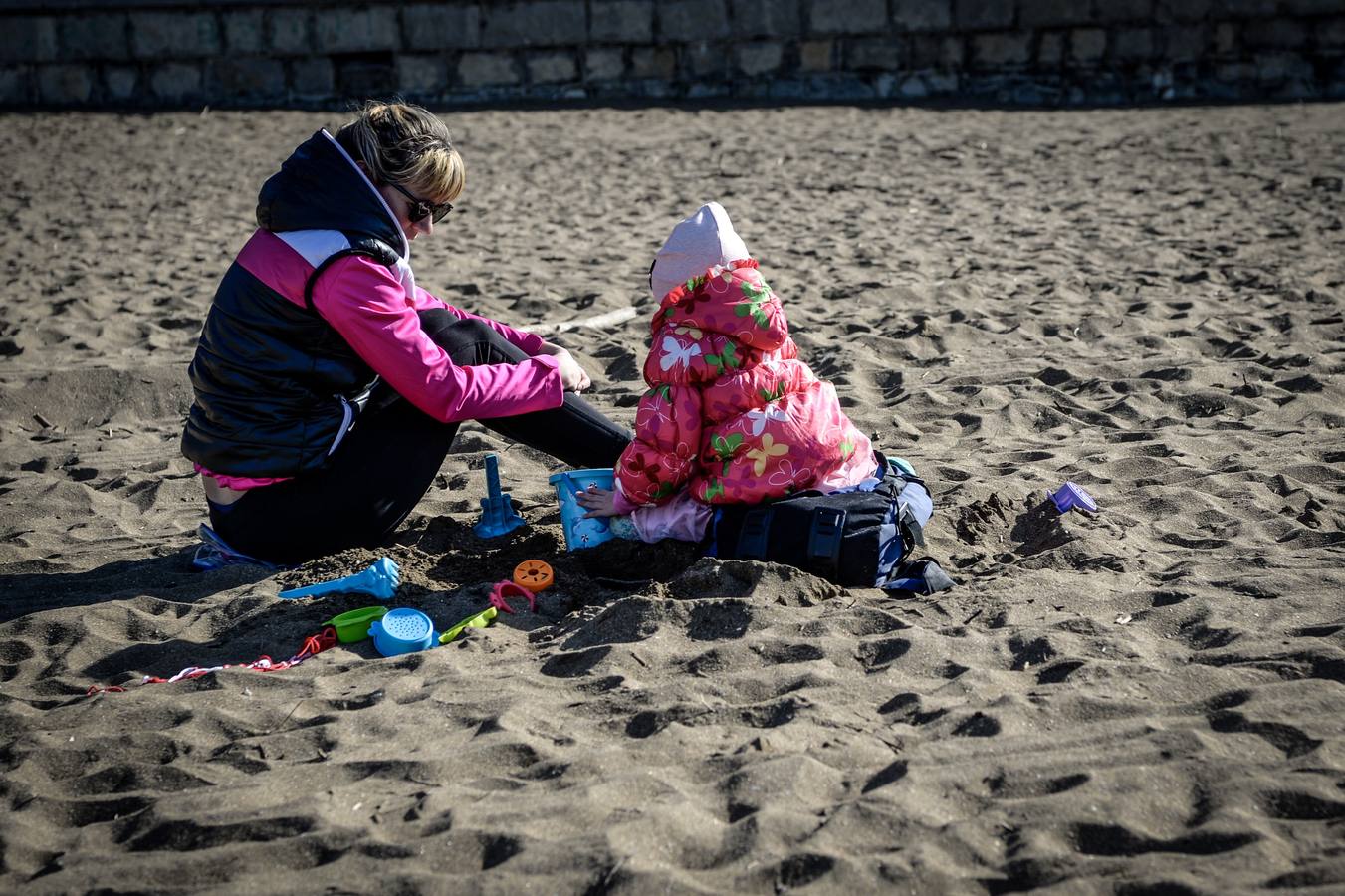 El buen tiempo ha animado este sábado a muchos ciudadanos a pasear