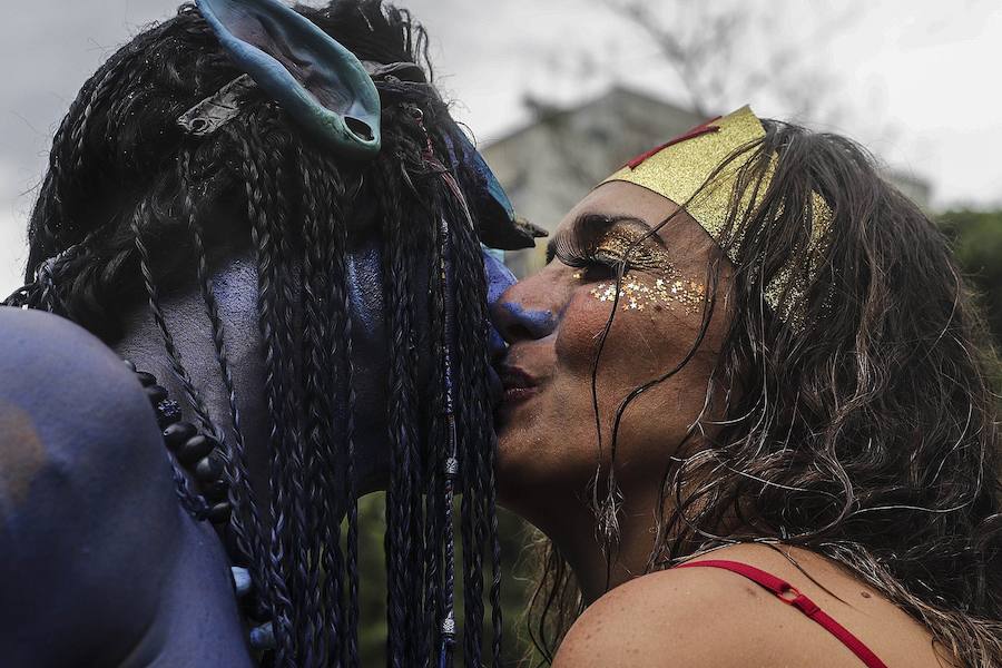 Fotos: Explosión de alegría para dar la bienvenida al Carnaval de Río