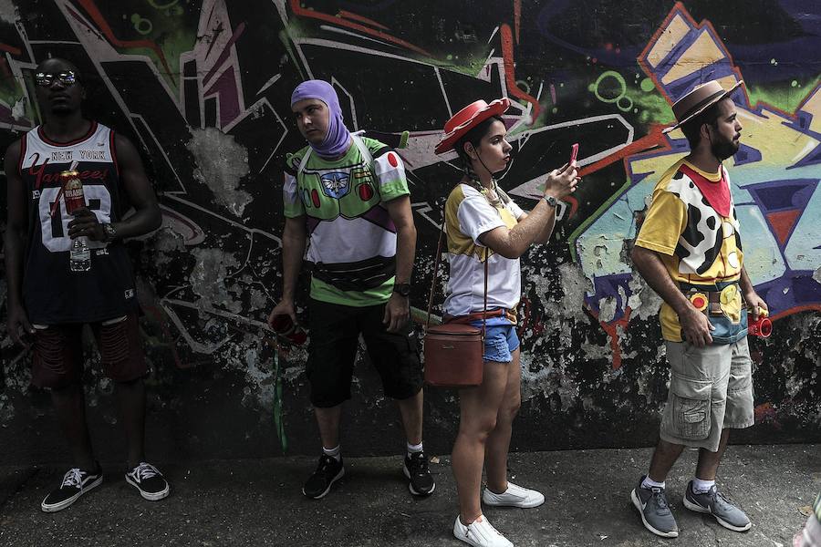 Fotos: Explosión de alegría para dar la bienvenida al Carnaval de Río