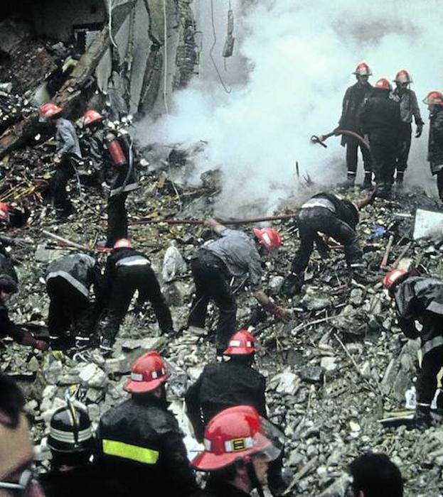 Atentado de ETA contra la casa cuartel de Zaragoza en 1987.