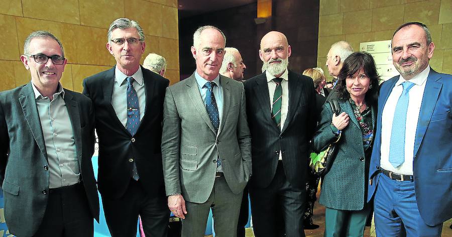 Alfredo Sánchez, Igor del Busto, Alex Arteche, Lander Arteche, María Goti y Juan Tomás Hernani.