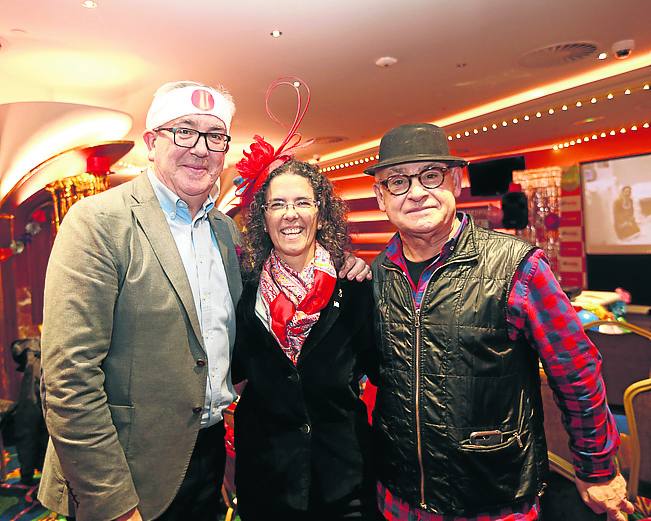 Isidro Elezgarai, Beatriz Marcos y Jesús Castroviejo. 