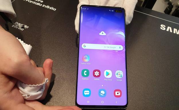 El nuevo modelo Samsung Galaxy S10.