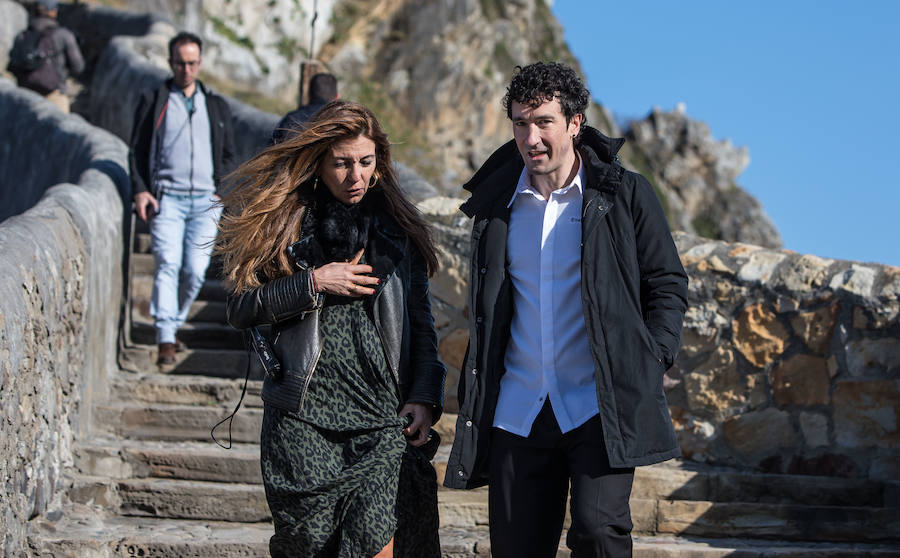 El cocinero Eneko Atxa ha participado en la grabación del programa.