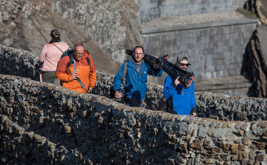 Diputación de Bizkaia consigue que graben un capítulo de la nueva temporada en las inmediaciones del restaurante Eneperi