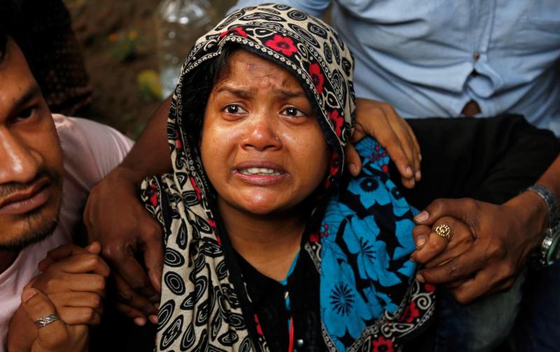 El fuego se desató en el casco antiguo de la capital y se ha cobrado la vida de más de 70 personas