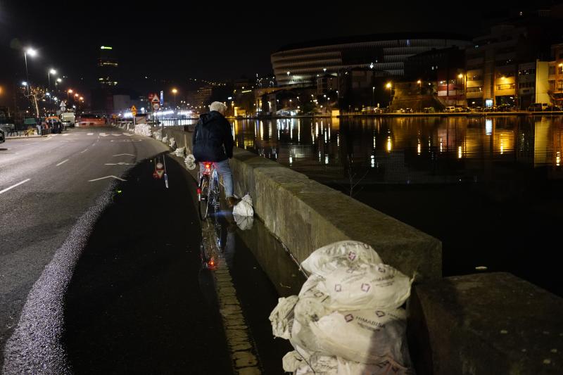 Apenas se han generado algunos charcos en la isla y no está previsto que dé más problemas