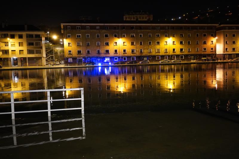 Apenas se han generado algunos charcos en la isla y no está previsto que dé más problemas