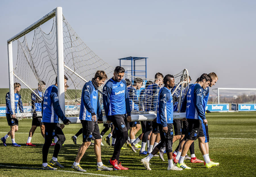 Fotos: Las fotos del entrenamiento del Alavés