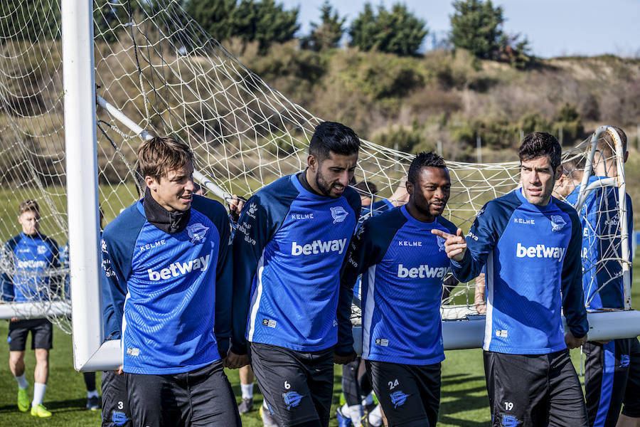 Fotos: Las fotos del entrenamiento del Alavés