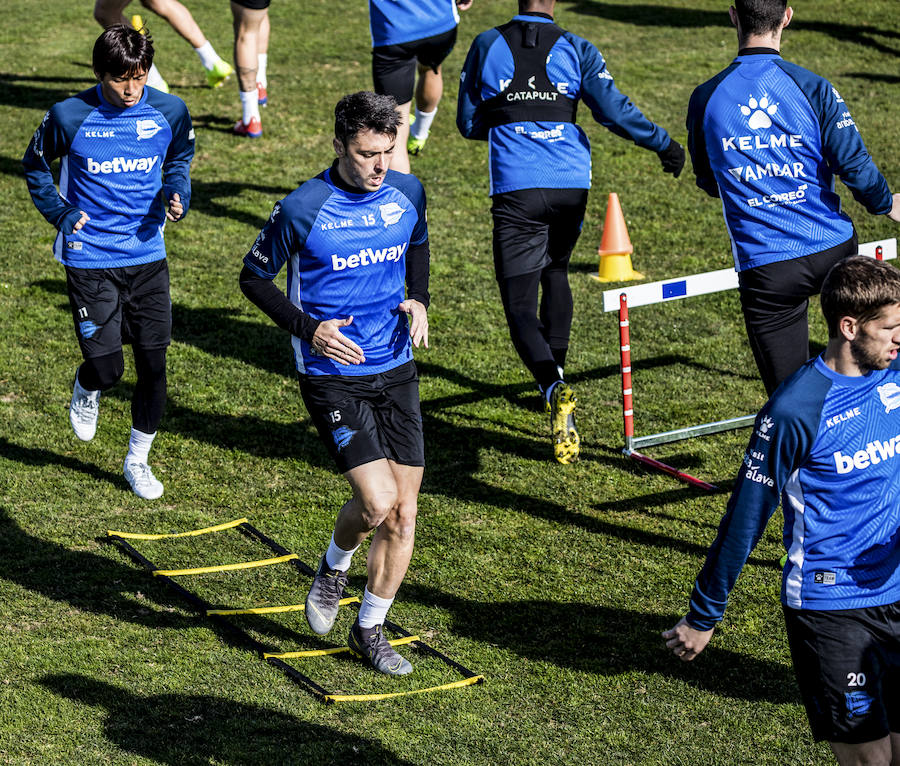 Fotos: Las fotos del entrenamiento del Alavés