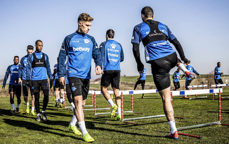 Fotos: Las fotos del entrenamiento del Alavés