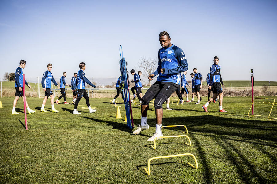 Fotos: Las fotos del entrenamiento del Alavés