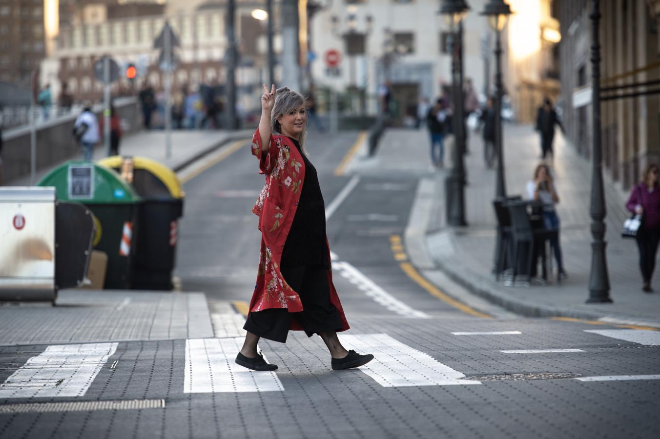 Maider Marcaida (publicista, 36 años) asegura que tiene «un estilo indefinible» y que se viste en función de su estado de ánimo.
